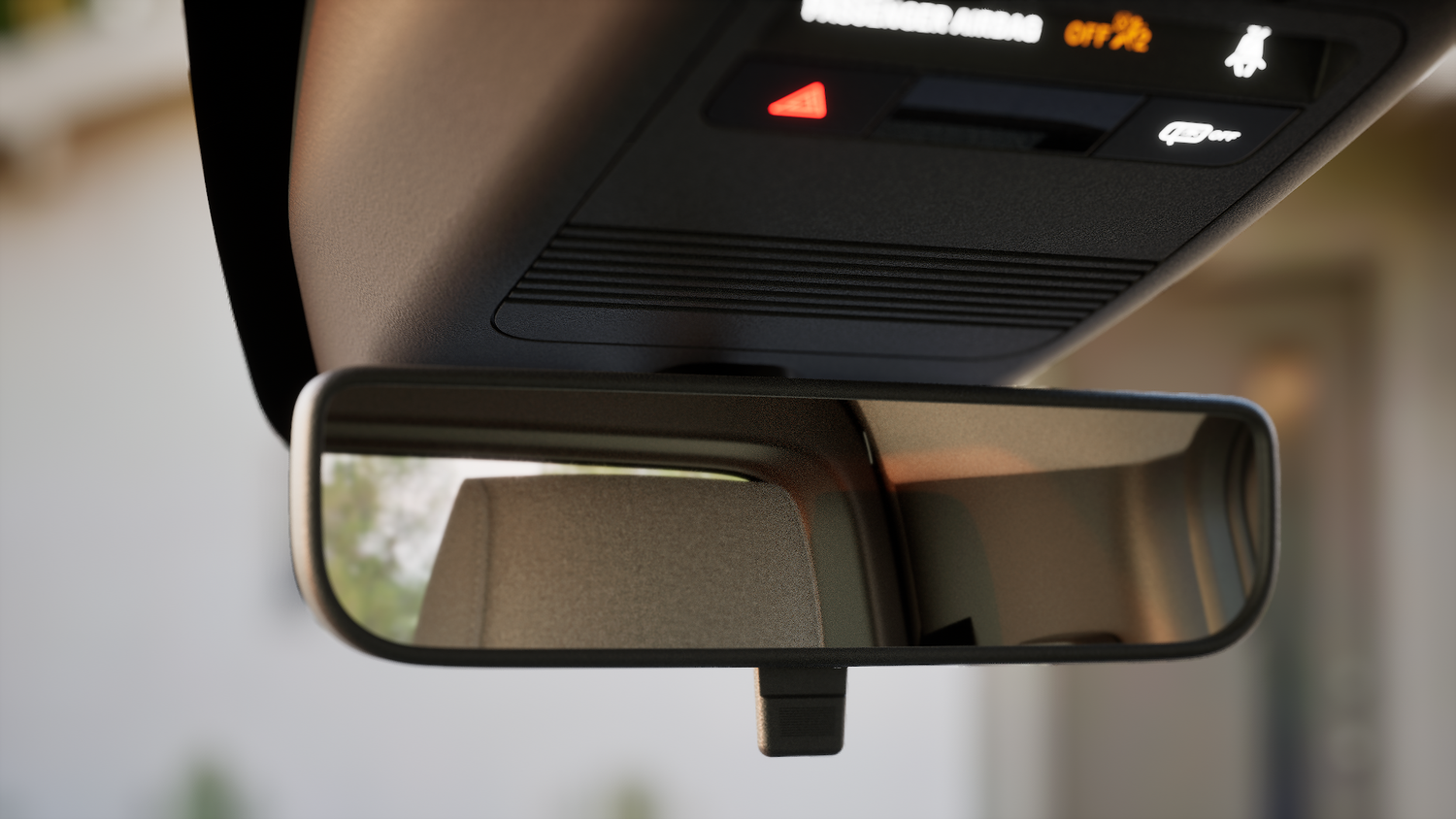 Rearview mirror before talent integration